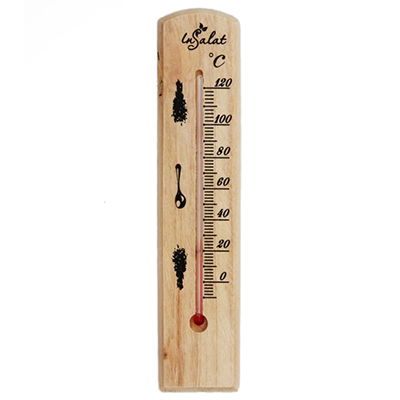 картинка Термометр деревянный Сауна 0 +120 магазина Мастер Дом