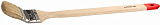 картинка Кисть радиаторная STAYER "ЕВРО" натуральная щетина, деревянная  ручка  50 мм магазина Мастер Дом