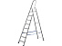 картинка Лестница-стремянка СИБИН алюминиевая, 8 ступеней, 166см. магазина Мастер Дом