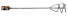 картинка Миксер "ВИХРЬ"  SDS+ ,песчано-гравийная смесь, оцинк, 600х100мм магазина Мастер Дом