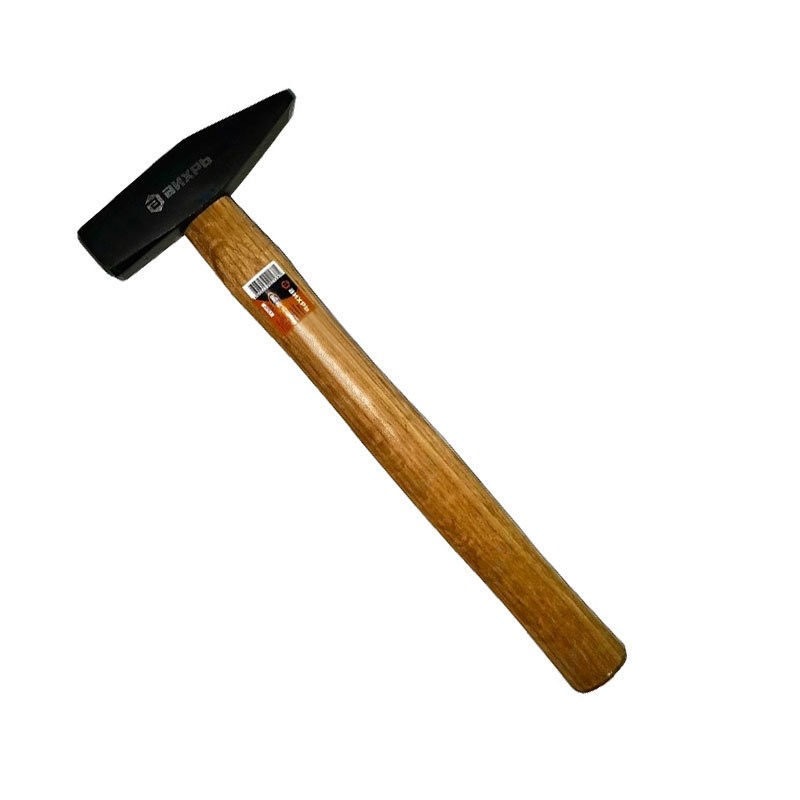 картинка Молоток ВИХРЬ 400г квадратный боёк деревянная ручка магазина Мастер Дом