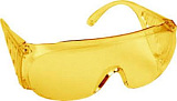 картинка Очки защитные DEXX  с боковой вентиляцией,желтые магазина Мастер Дом